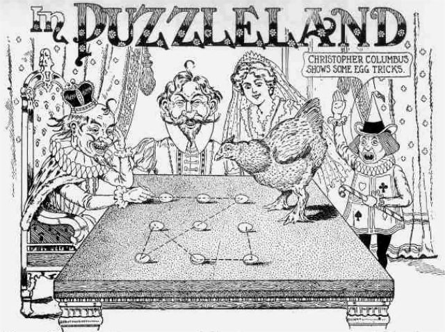 Christopher Columbus&rsquo;s egg puzzle